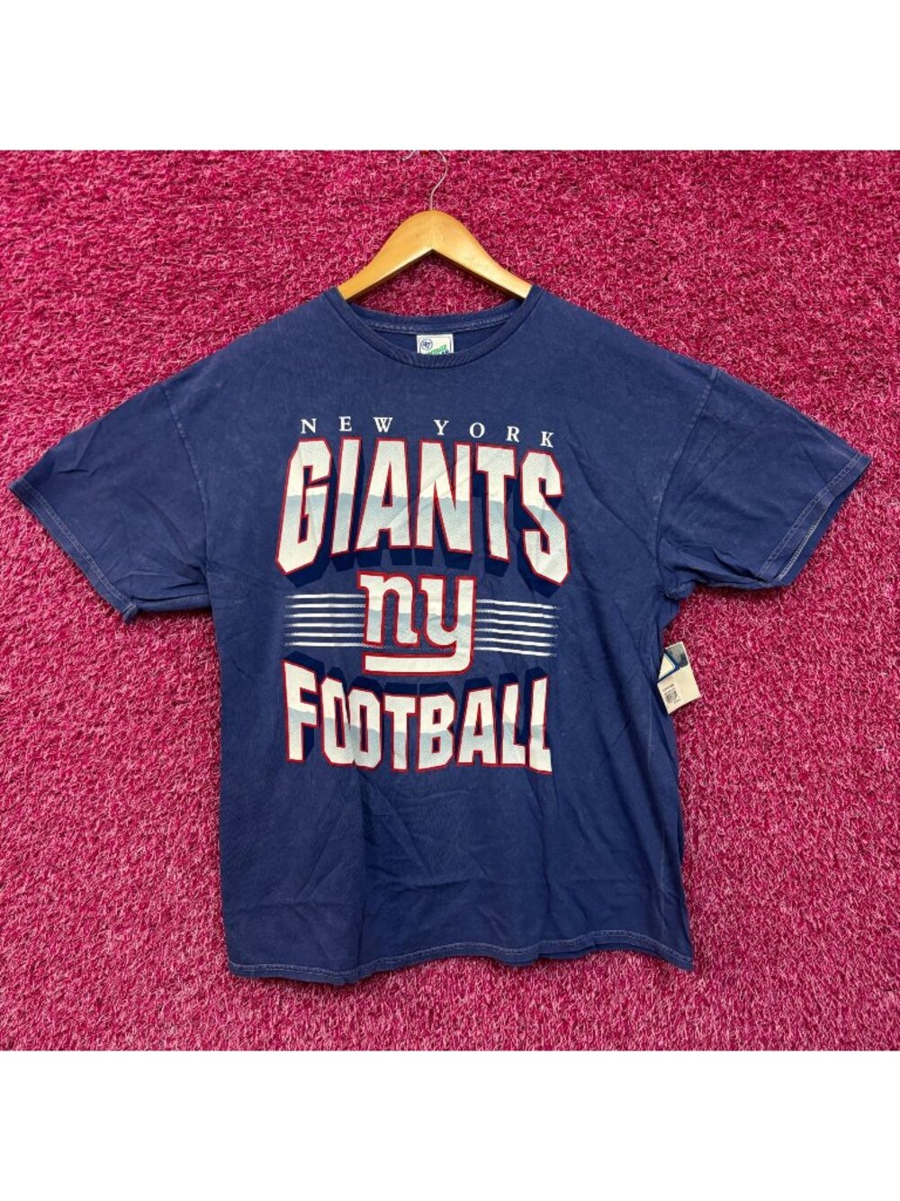 NFL giants football mineral wash Tshirt size xl